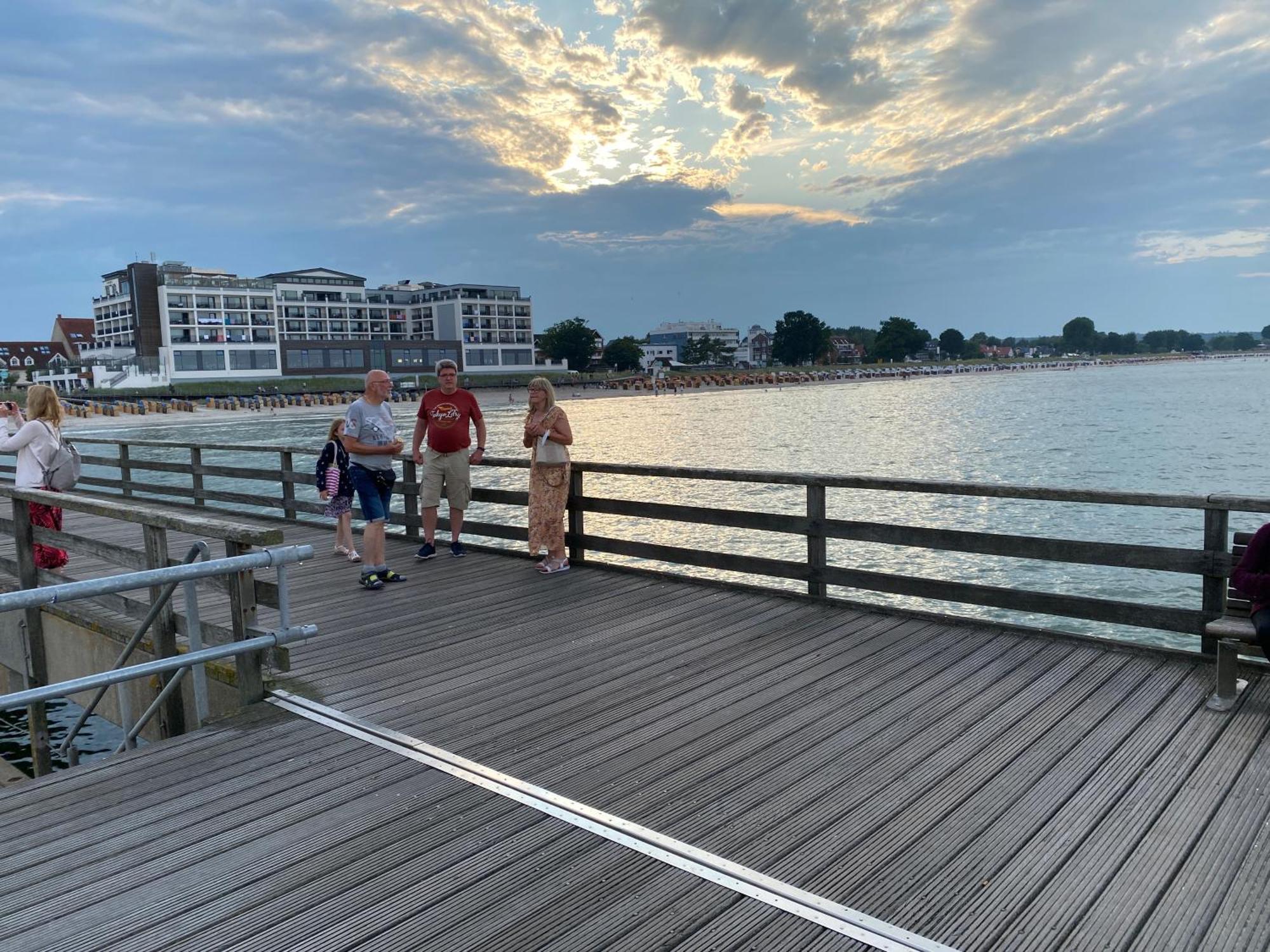 Casa Raphael direkt am Scharbeutzer Strand Bagian luar foto